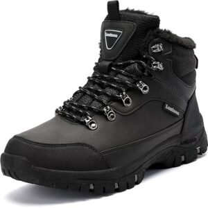 Botas de nieve para hombre Negras